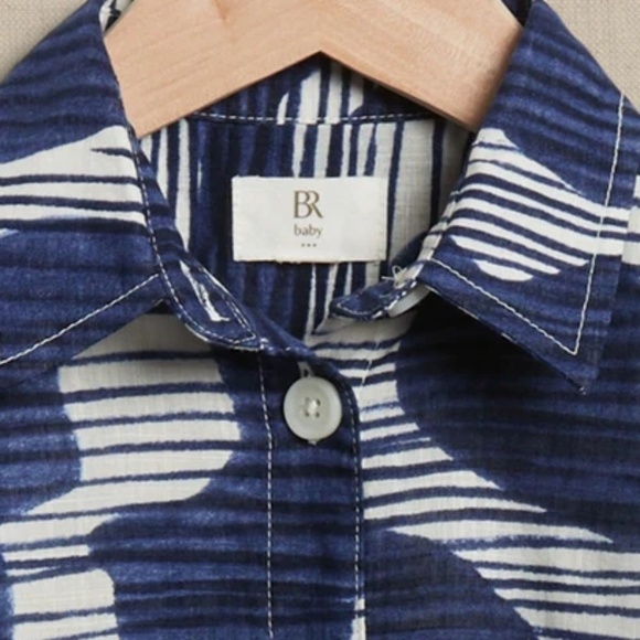 New Banana Republic TODDLER PRINT SHIRTDRESS NWT - Picture 3 of 4